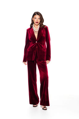 костюм женский 2-х предметный (жакет + брюки) - Elletto фото 2