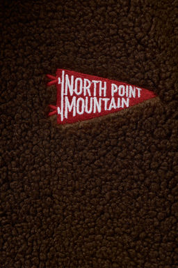 EMBROIDERED FAUX SHEARLING OVERSHIRT - Zara фото 8