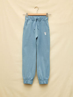 Beli Lastikli Bask?l? K?z ?ocuk Jogger E?ofman Alt?