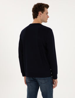 Lacivert Regular Fit Sweatshirt - Pierre cardin фото 5