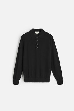 LIGHTWEIGHT WOOL AND CASHMERE KNIT POLO SHIRT - Zara фото 14