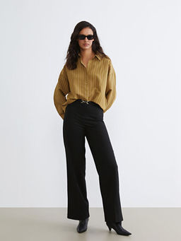 ?izgili Oversize Kad?n G?mlek