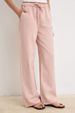 Ac?k Pembe Yuksek Bel Wideleg Tencel Kar?s?ml? Jeans TWOSS26JE00209 - Trendyolmilla фото 12