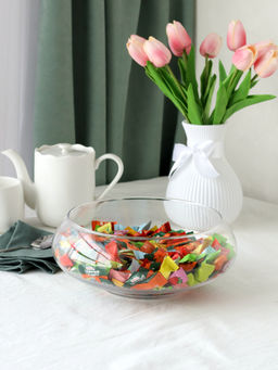 Ваза конфетница 20х10 см / H-25 /уп 24/755228 - ГалеонТрейд фото 2