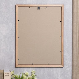 Фоторамка сосна с24 коричневая 30х40 см (пластиковый экран)