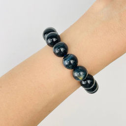 Браслет из Соколиного глаза 19 см