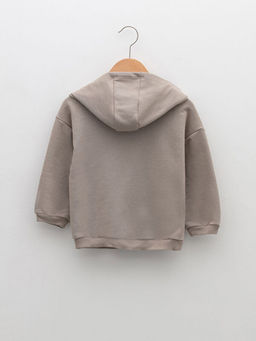 Uzun Kollu Bask?l? Erkek Bebek Hoodie - Waikiki фото 2