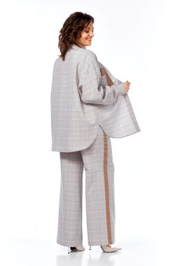 Костюм Olga Style С945 клетка