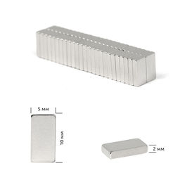 Магнит неодимовый прямоугольник 10x5x2мм арт.TBY.M1052 уп.50 шт