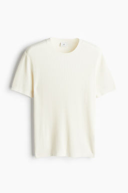 Camiseta en punto de canale Regular Fit - H&m фото 6