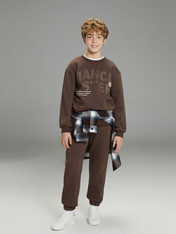 Bisiklet Yaka Erkek ?ocuk E?ofman Tak?m?