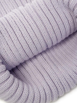 Шапка жен. шерсть+акр LB-A53014 lavender - Labbra фото 4