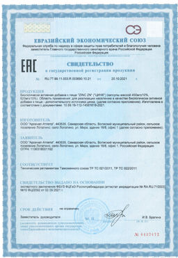 (ЧЗ)БАД ZINC ZN (ЦИНК) 60 капсул ТЖК 450мг тм AWOCHACTIVЕ - AWOCHACTIVE фото 5
