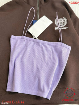 Майка женская на тонких бретельках