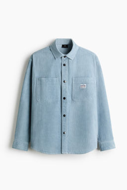 Camisa oversize en pana de algod?n - H&m фото 3