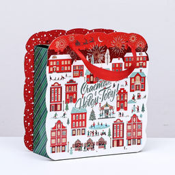 Коробка подарочная складная Лунапарк 23 х 9,8 х 24 см