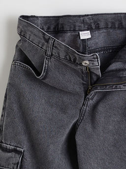 Erkek ?ocuk Kargo Jean Pantolon