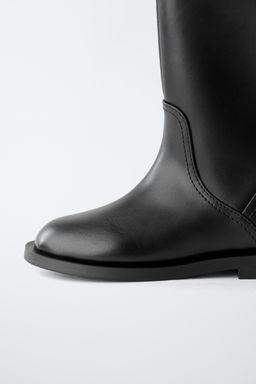 TALL BOOT WITH BUCKLE - Zara фото 6