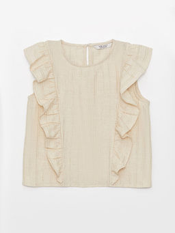 Bisiklet Yaka K?z ?ocuk Bluz