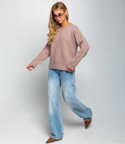 Джемпер #ОКТ125005, капучино