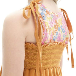 PELICAN, платье для девочек, Янтарный