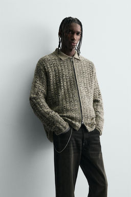 TEXTURED CARDIGAN - Zara фото 4