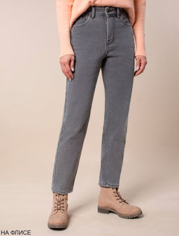 D54.076 Джинсы женские серый