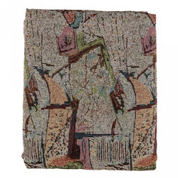 Покрывало 1,5 спальное "Гапсельга" 150х200см, 2-х сторонее, гобелен 285г/м2 (набивной смесовый, хлопок 50%), упаковка "эконом" пакет 50х50см, "Домашняя мода" (Россия)