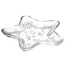 Блюдо сервировочное "Щелкунчик" в форме звезды, 21*21*2,5 см 355-408 355-408 #НовыйГод /АРТИ-М/