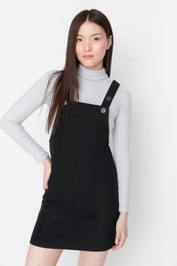 Trendyolmilla Kahverengi Mini Jile Dokuma Elbise TWOAW20EL2134  фото 2