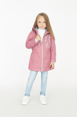 Куртка детская демисезонная пыльнорозовая