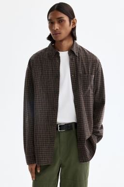 Camisa de algod?n Relaxed Fit - H&m фото 4