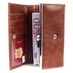 Портмоне женское Premier-D-1 н/к, 6 отд, 4 карм, коричневый пулл-ап (40) 204860  фото 3