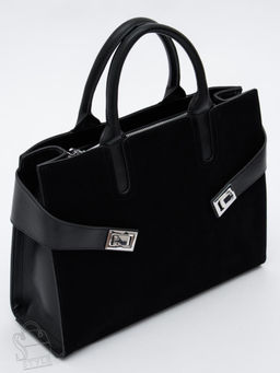 Сумка женская кожаная 11188VGF black Vitelli Grassi