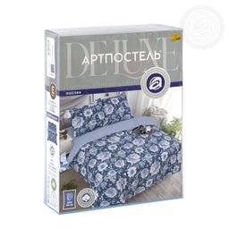 Постельное белье Дарьяна (поплин DE LUXE) Семейный/Пододеяльник: 2 шт. - 215*145; Простыня: 1 шт. - 215*240; Наволочка: 2 шт. - 70*70; DE LUXE
