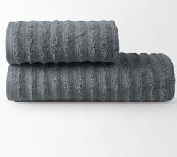 -13% Полотенце Волна 70х140 см Антрацит - Ecotex фото 3
