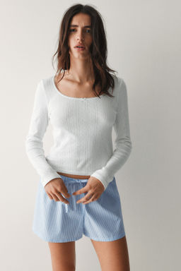 Pack de 2 pantalones cortos de pijama - H&m фото 7