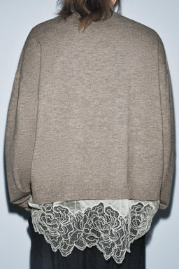 COMBINED KNIT JUMPER - Zara фото 11
