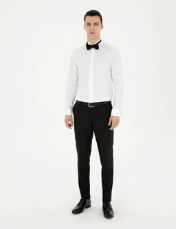 Beyaz Slim Fit Smokin G_mlek - Pierre cardin фото 4
