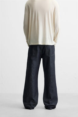 BAGGY FLARE JEANS - Zara фото 3