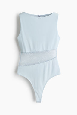 Body tanga con inserci?n de encaje