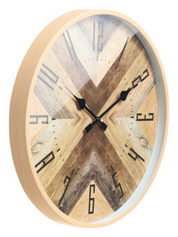 Часы настенные интерьерные «Крест», бесшумные, плавный ход, циферблат d=50 см