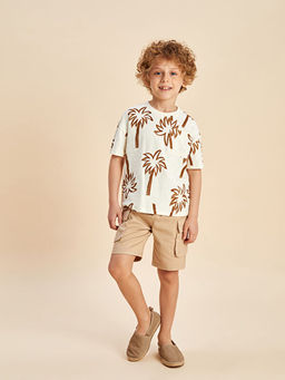 Beli Lastikli Gabardin Erkek ?ocuk ?ort