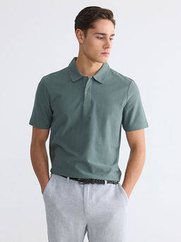 Polo Yaka %100 Pamuk Erkek Ti??rt