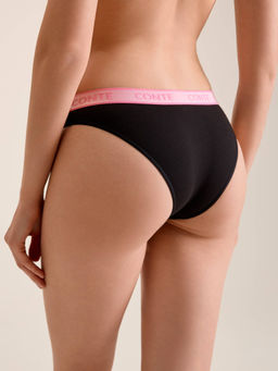 CONTE PRINT DOTS LB 2545 Трусы женские black-pink - Conte elegant фото 2
