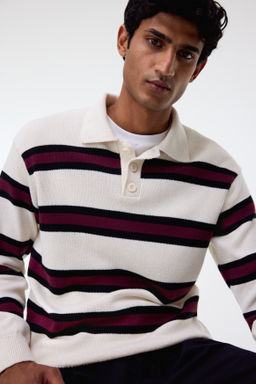 Polo de punto Loose Fit - H&m фото 3
