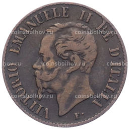 Монета 1 чентезимо 1861 года M Италия