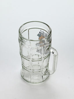 Кружка пивная стеклянная «Сила, честь», 500 мл, 18+