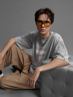 Футболка мужская MDMC Серый меланж М-25ФМ MODAMICA