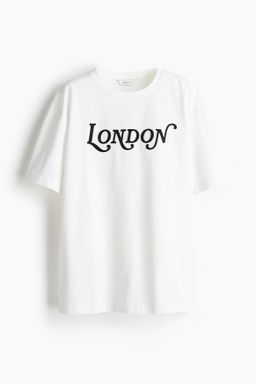 Camiseta con motivo estampado - H&m фото 2